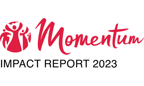 Momentum Unlimited Impact Report 2023 logo